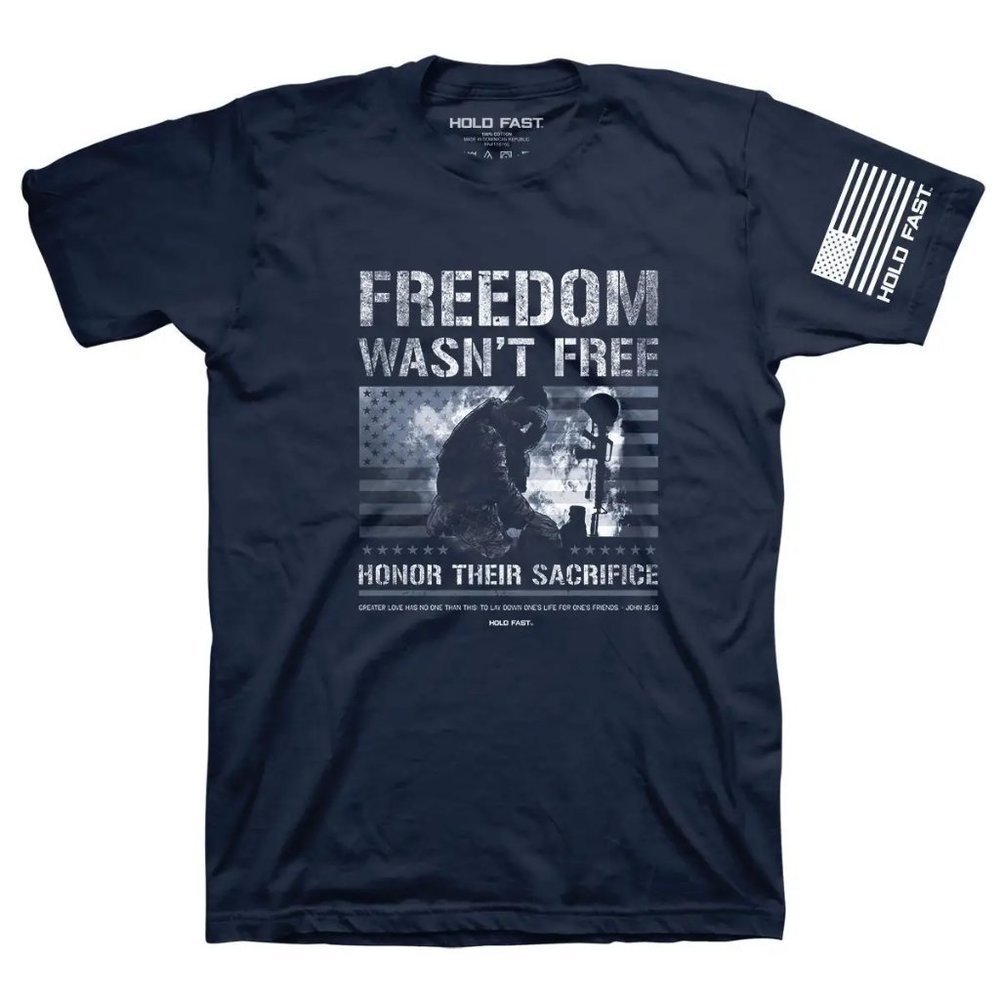 Freedom Wasn't Free Men's T-shirt - Picture 2 of 3